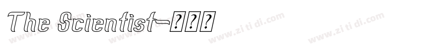 The Scientist字体转换